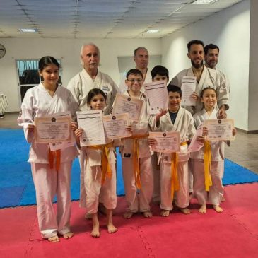Examen para el Grupo de Mini Karate